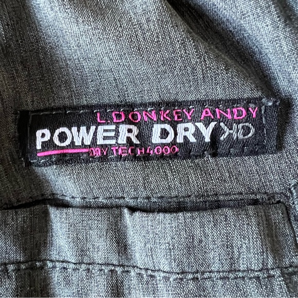 Little Donkey Gray Andy Quick Dry Bermuda shorts size XL - Picture 8 of 9